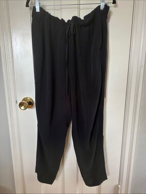 KATE SPADE Black Drawstring Pant